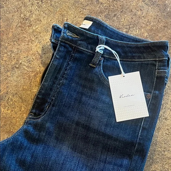KanCan Deep Indigo Women's Boot Cut Jeans - Picture 2 of 3